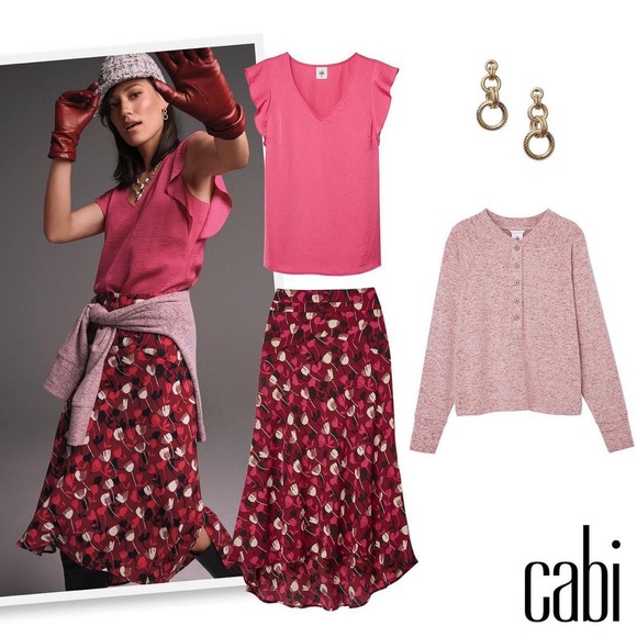 Cabi Corsage Skirt (style 4212) - Picture 10 of 16